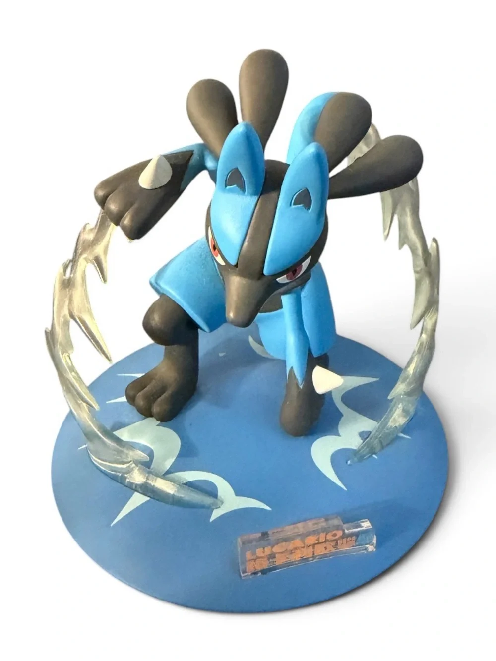 FUNISM Genuine Pokemon Lucario Anime Action Figure 4”x3.5” Statue Figurine